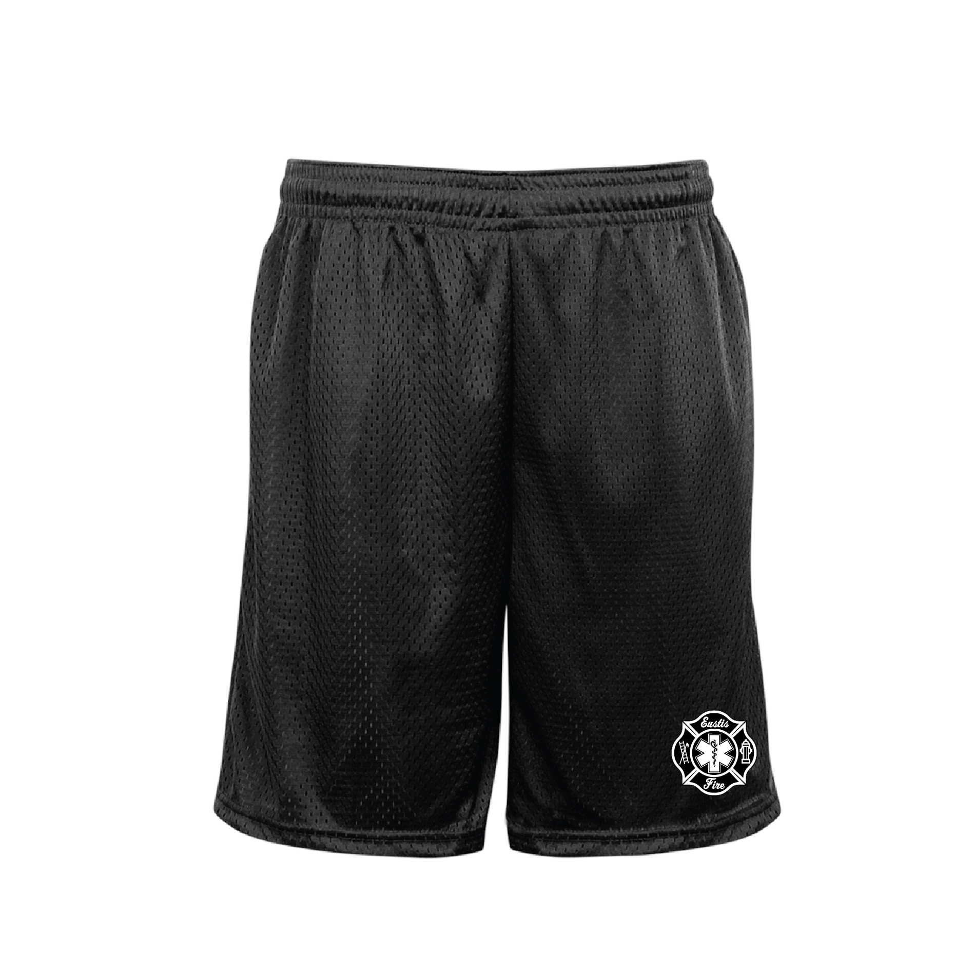 Badger Mesh Gym Shorts w/Pockets and 1-Color Print